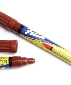 Filia glas og porcelæns tusch brun