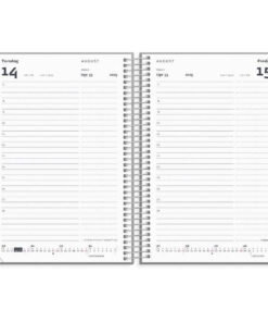 Mayland Dagkalender tekstilpræg 2025