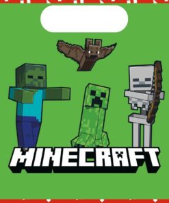 Minecraft fødselsdag slikposer