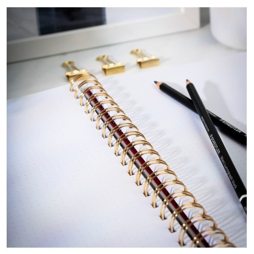 Mayland Notesbog DotNotes Blomster B5