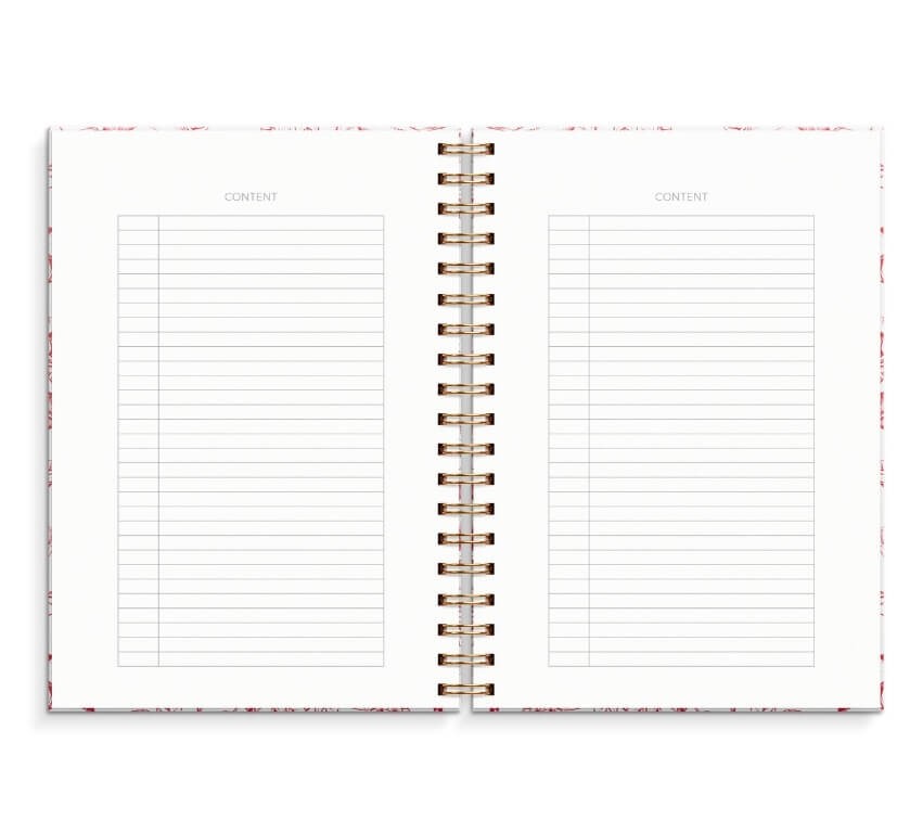 Mayland Notesbog DotNotes Blomster B5