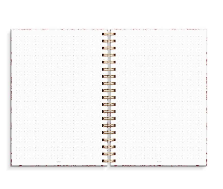 Mayland Notesbog DotNotes Blomster B5