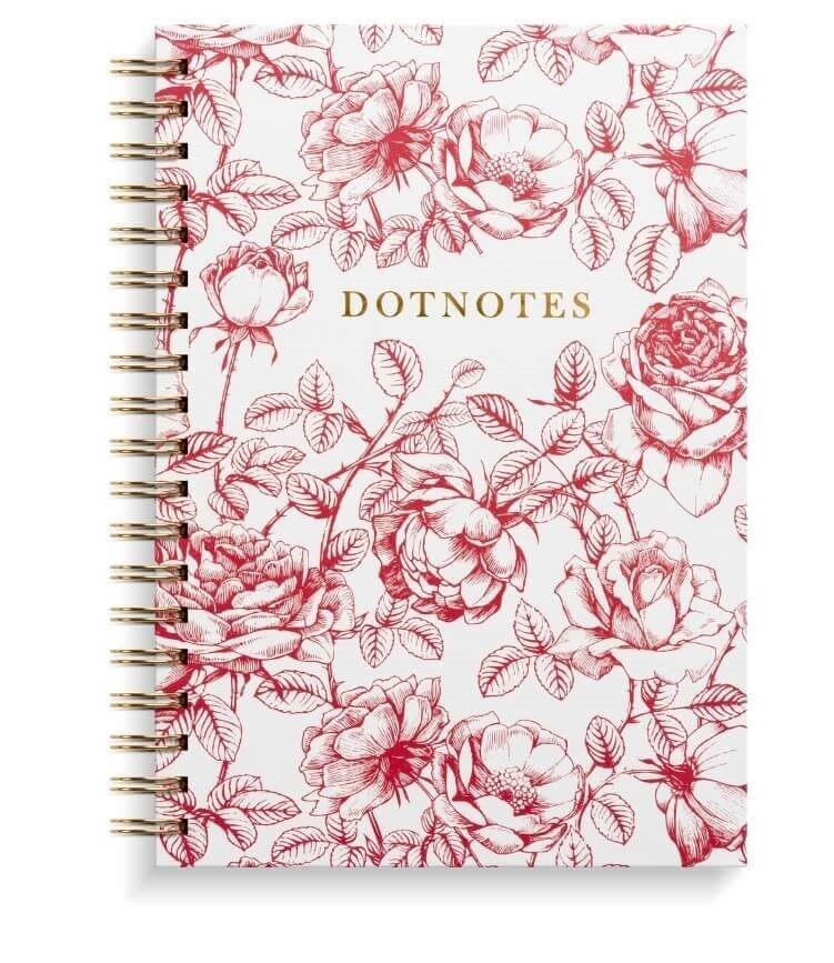 Mayland Notesbog DotNotes Blomster B5