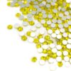 Gule rhinsten 3mm