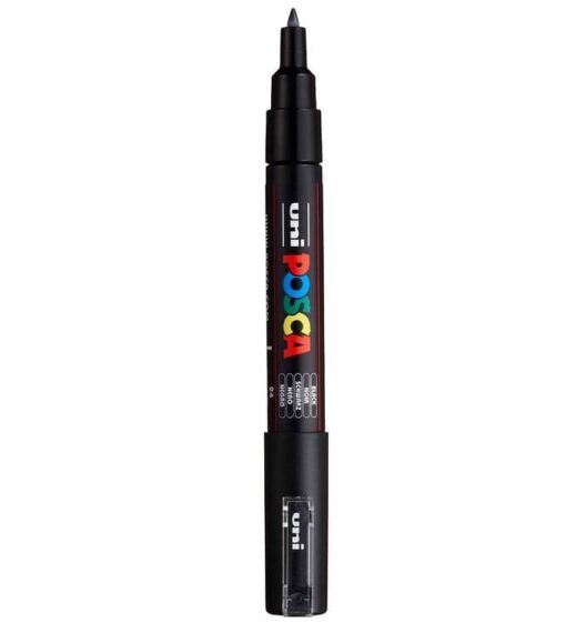 Posca tusser sort PC-1MC