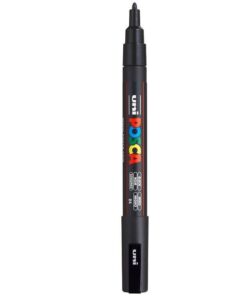 Posca tusser sort PC-3M