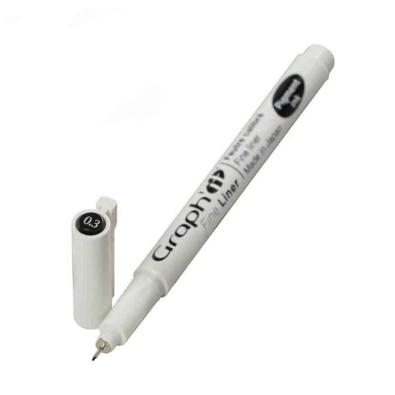 Graph'it Fine Liners tusser sort 0,3mm
