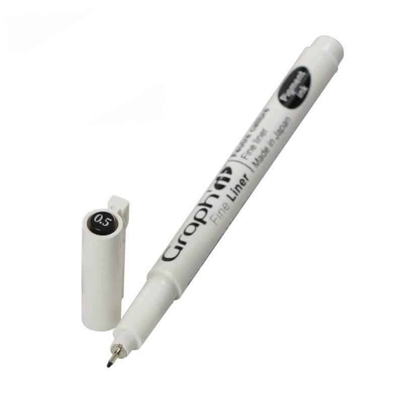 Graph'it Fine Liners tusser sort 0,5mm