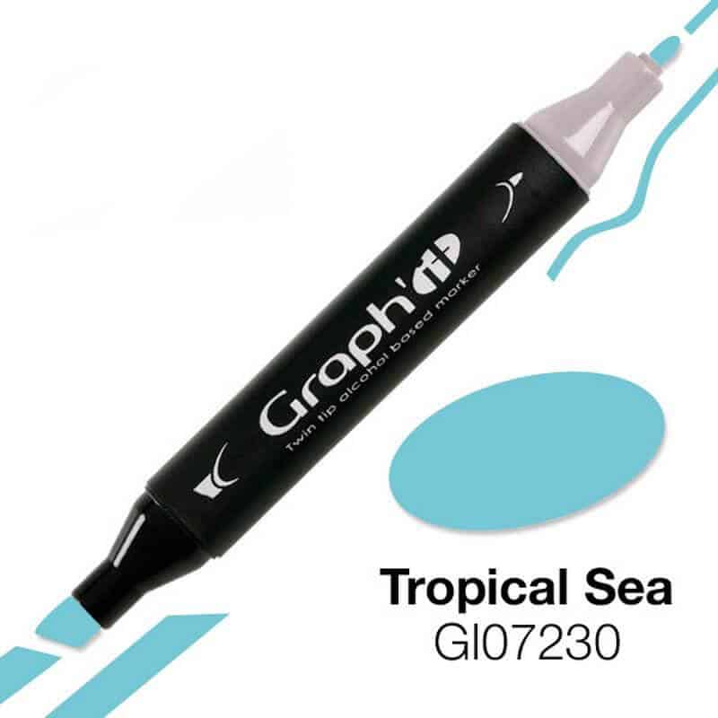 GRAPH'IT Twin Tip Marker GI07230 Tropical Sea tusser