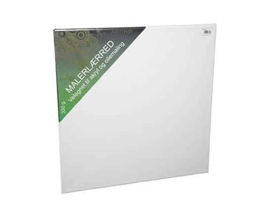 Artino malerlærred plade 20 cm x 20 cm 330g 18mm