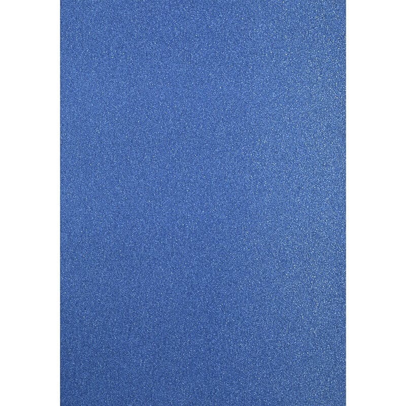 selvklæbende glitter papir_blå