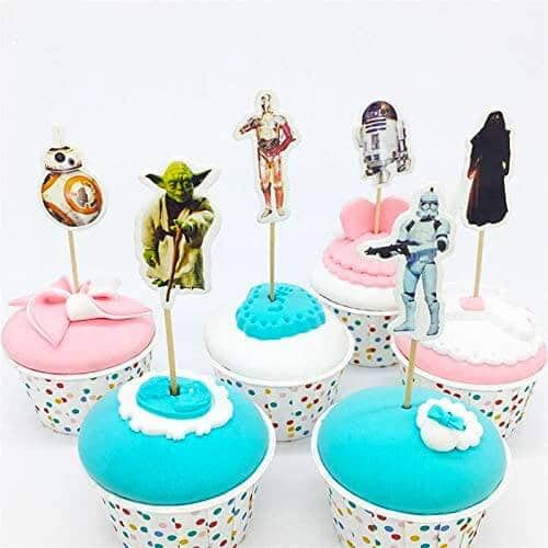 Star Wars cupcake pynt