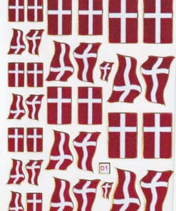 stickers-med-glitter-dannebrogs-flag