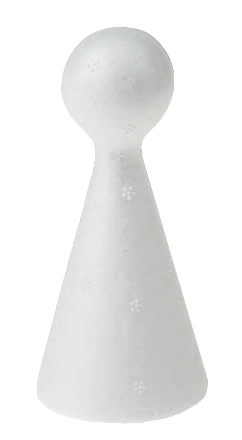 Styropordukke 10cm