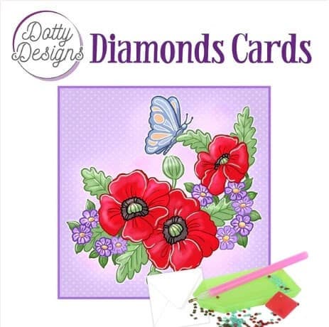 diamond-painting-kort-dotty-design-røde-blomster