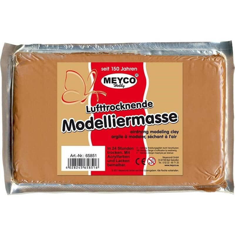 Lufttørrende ler, terracotta, 1000g