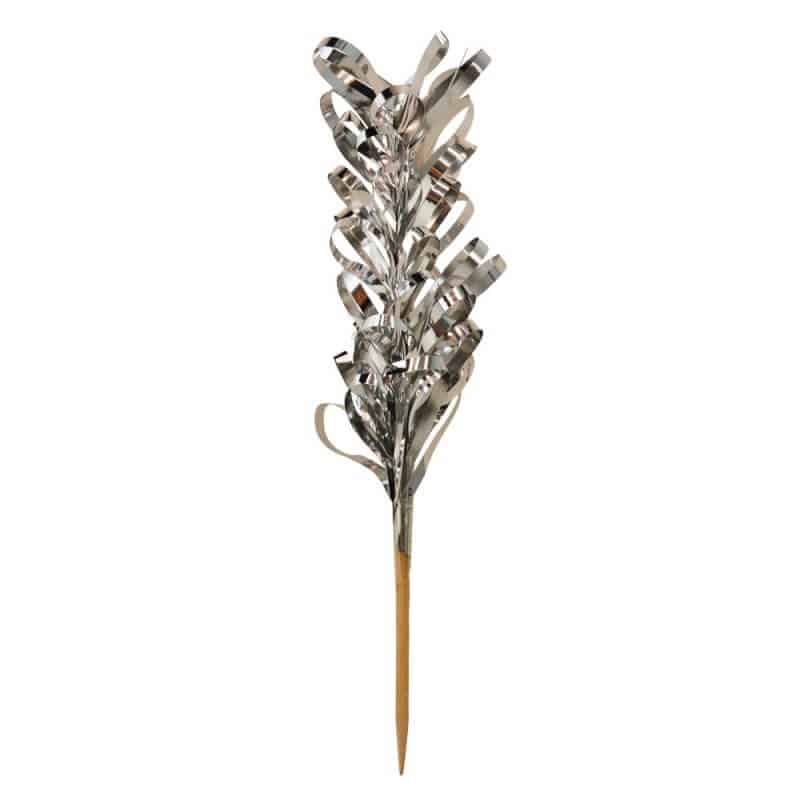 Sølv folie cocktail sticks pinde, 10,5 cm, 20stk