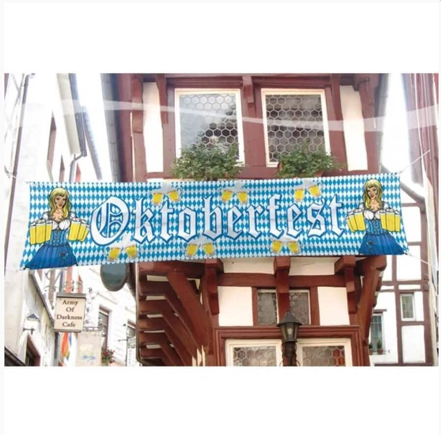 Oktoberfest gade banner