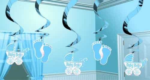 Barnedåbspynt - Barnedåb dreng - Alt til din barnedåb og baby shower