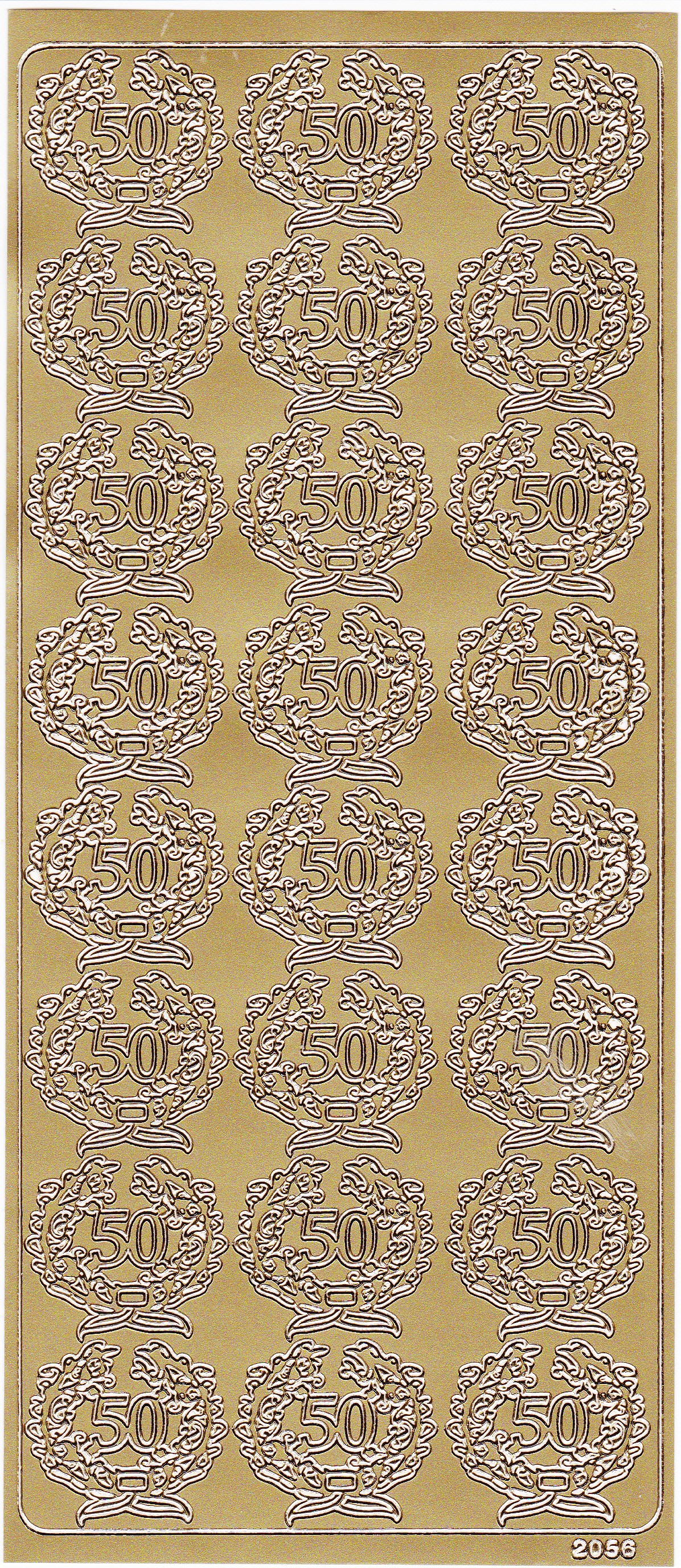 Stickers-50-år-guld