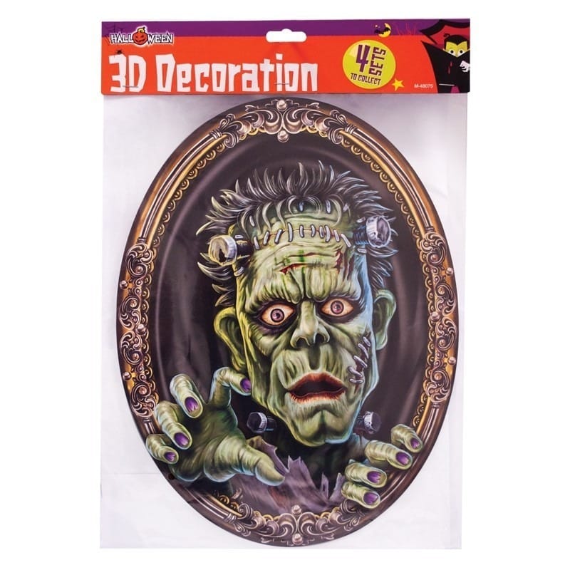 Halloween 3D dekorationer