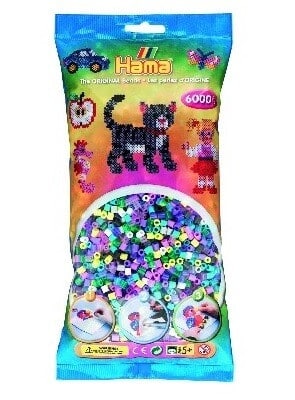Hama midi perler 6000stk mix 69