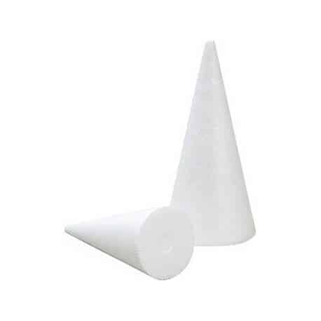 Styropor kegle 10cm 1stk