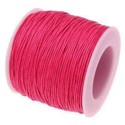 Elastiksnor pink 1,2mm 25 meter