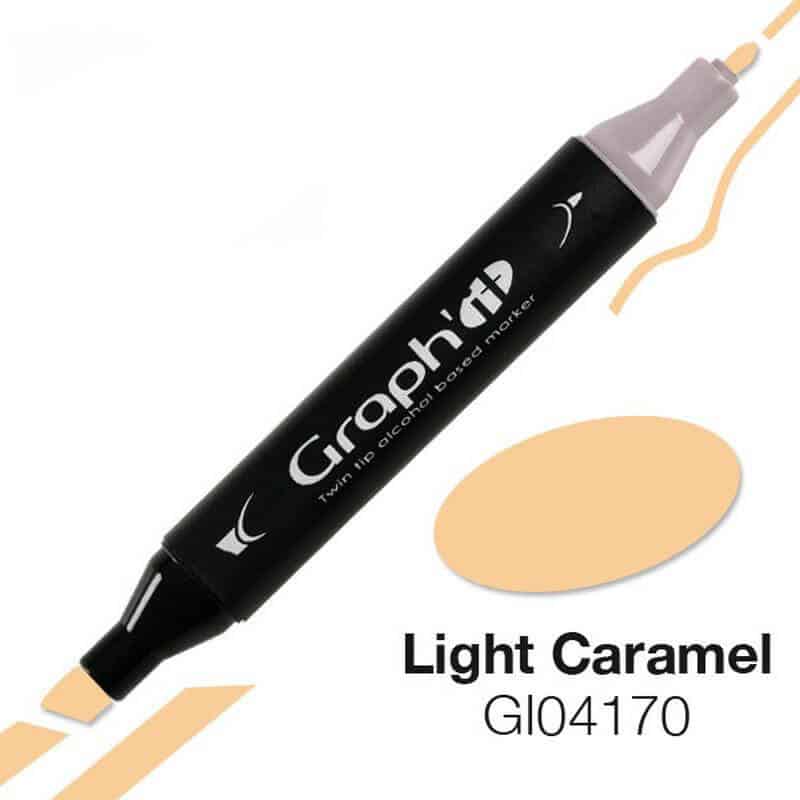 GRAPH'IT Twin Tip Marker GI04155 Light Caramel tusser