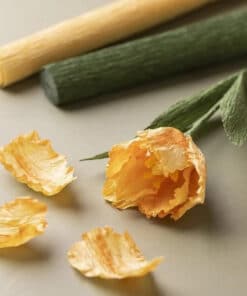 Crepepapir papirblomster DIY sæt