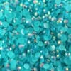 Rhinsten 3mm iriserende aqua blå 500stk