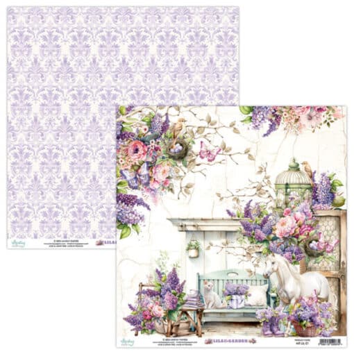 Mintay Papers Lilac Garden MT-LIL-01