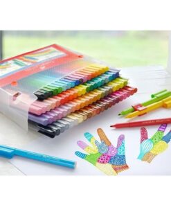 Faber Castell Connector Felt Tip Pens tusser 80stk