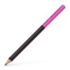 Faber Castell Jumbo Grip blyant sort pink
