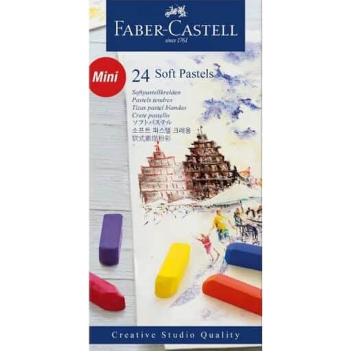 Faber Castell bløde pastelkridt 24stk