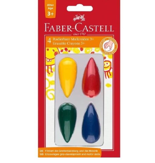 Faber Castell farvekridt til børn Bulb Crayons