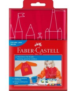 Faber Castell forklæde til børn med ærmer 110cm