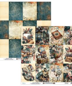 Mintay Papers Traveller dobbeltsidet papir 30x30cm MT-TVR-06
