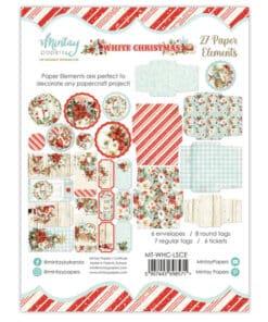 Mintay Papers papir elementer White Christmas MT-WHC-LSCE