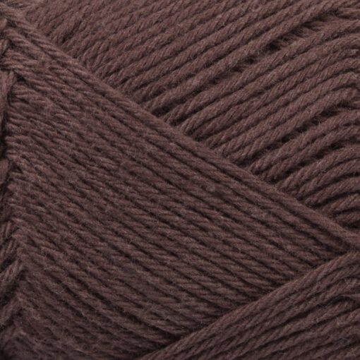 Mayflower garn Cotton 8/4 Mørkebrun 1436
