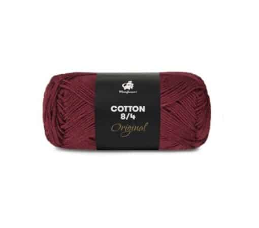 Mayflower garn Cotton 8/4 Bordeaux 1454