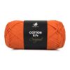 Mayflower garn Cotton 8/4 Mørk Orange 1494