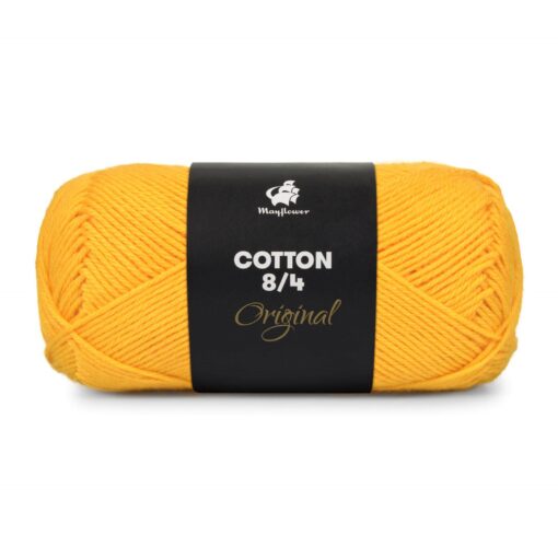 Mayflower garn Cotton 8/4 Solgul 1498