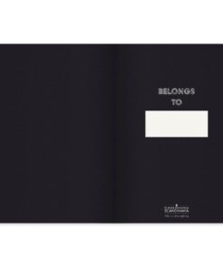 Mayland Notesbog Deluxe B5 black 160 sider 100g