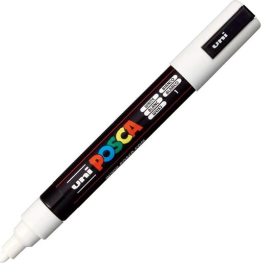 Posca tusser white PC-5M Hvid Posca tusch