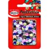 pailletter farvemix 6mm 1400stk