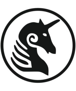 segl stempel til lak med enhjørning motiv