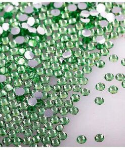 Rhinsten 6mm lysegrønne