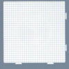 HAMA midi stiftplade firkant hvid 15x15cm