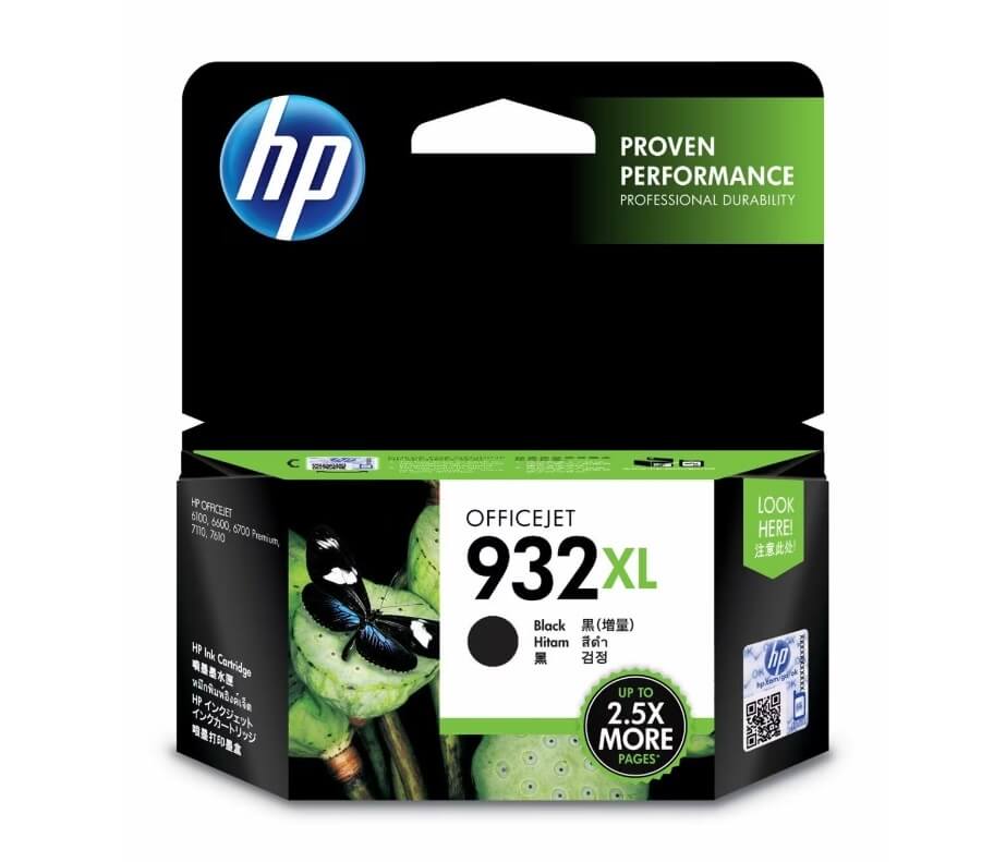 HP 932XL sort blækpatron original